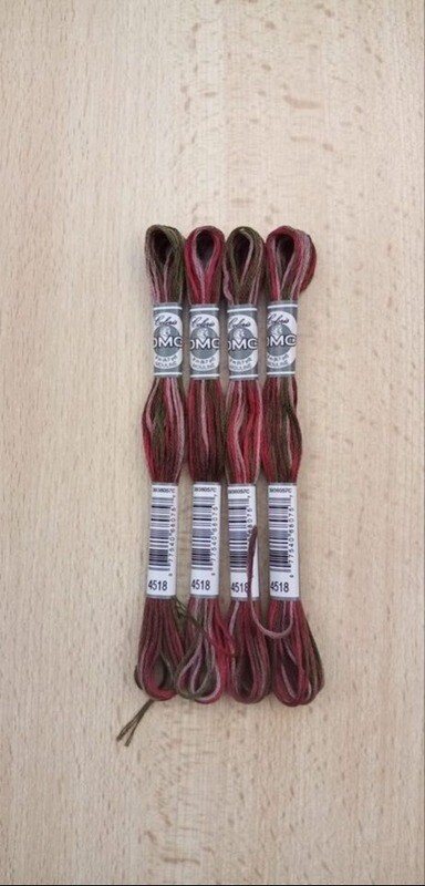 DMC ZESDRAAD COLORIS KLEUR 4518