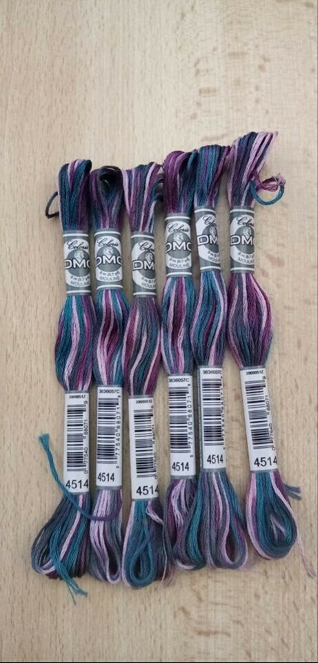 DMC ZESDRAAD COLORIS KLEUR 4514