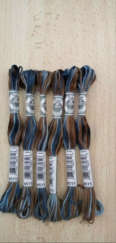 DMC ZESDRAAD COLORIS KLEUR 4515