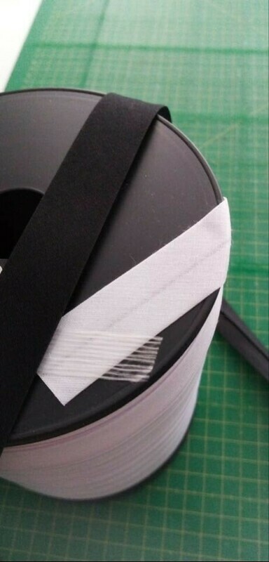 BIASLINT WIT 2CM BREED - PER METER