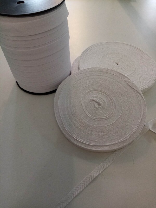 WIT KEPERLINT - PER METER