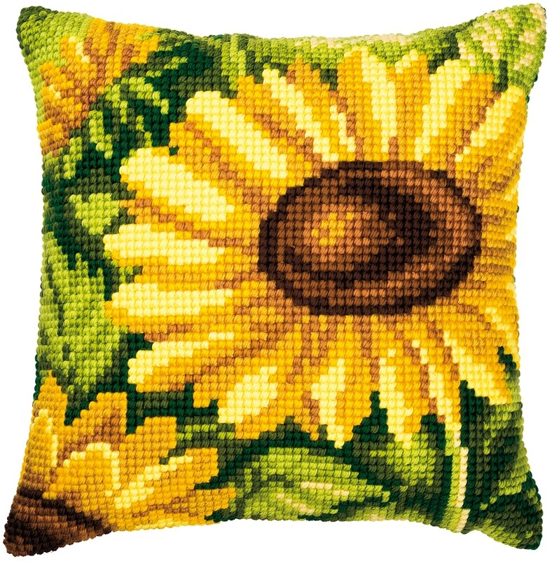 KRUISSTEEKKUSSEN ZONNEBLOEM (op bestelling)
