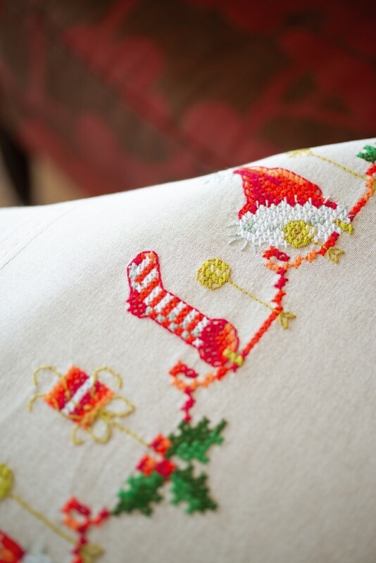 TAFELKLEED KIT KERSTMOTIEFJES