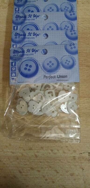 DRESS IT UP KNOOPJES - HARTJES