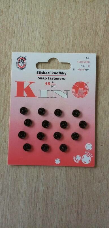 drukknopen6.5-6mm zwart