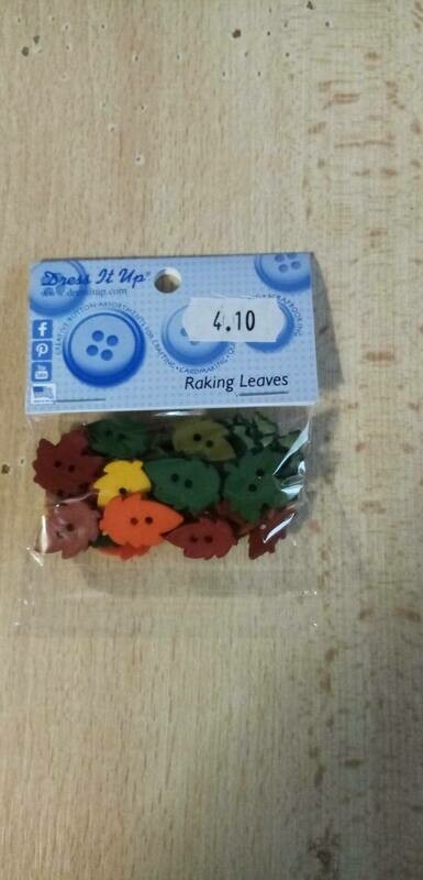 FANTASIE KNOOPJES DRESS IT UP ALLERLEI BLAADJES