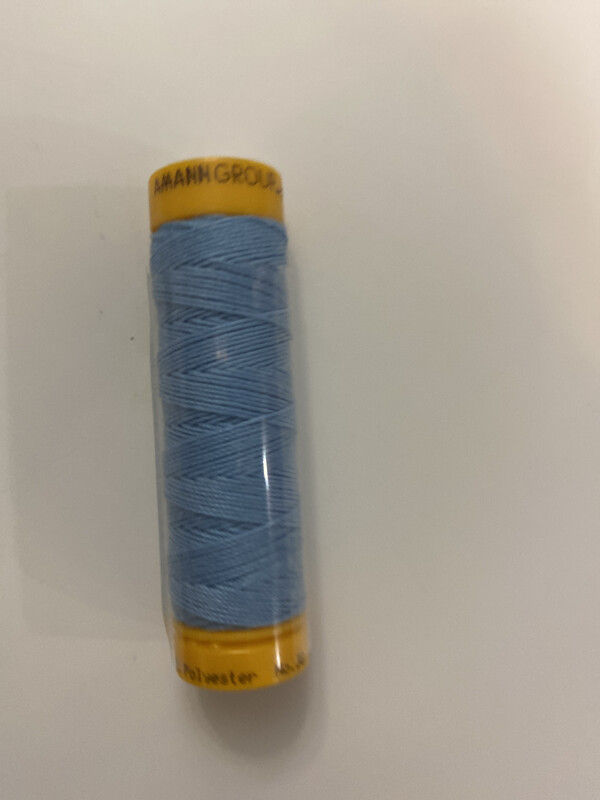 Stikzijde cordonet Lichtblauw Jeans