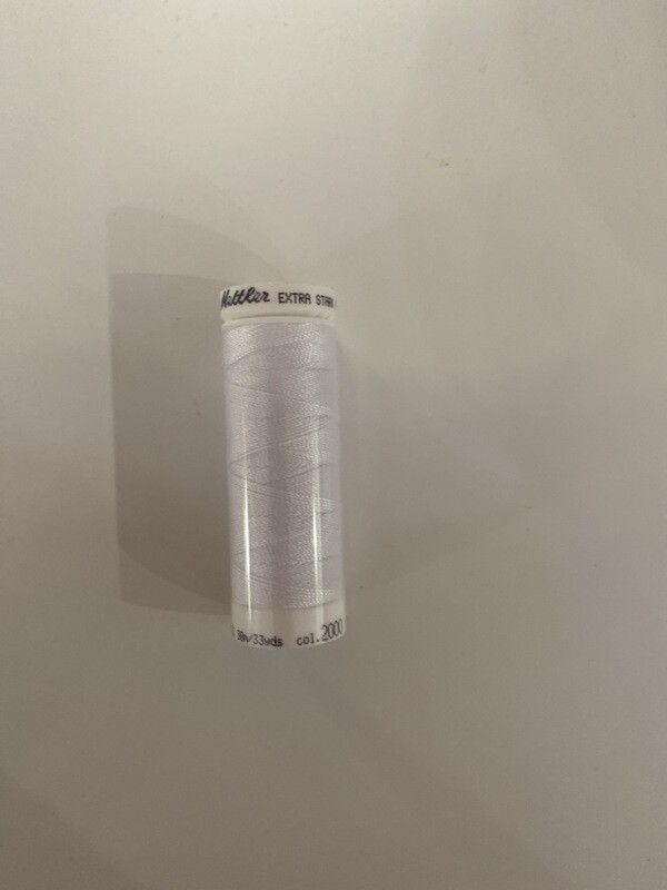 Stikzijde Wit extra sterk polyester no.36