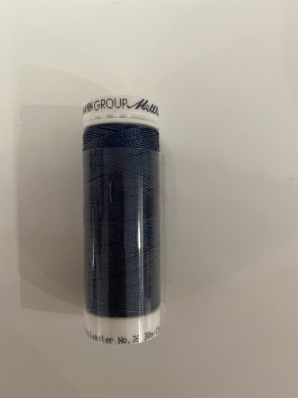 Blauw/grijs extra sterk polyester no.36