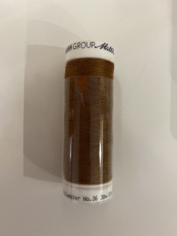 Stikzijde Donkerroest extra sterk polyester no.36