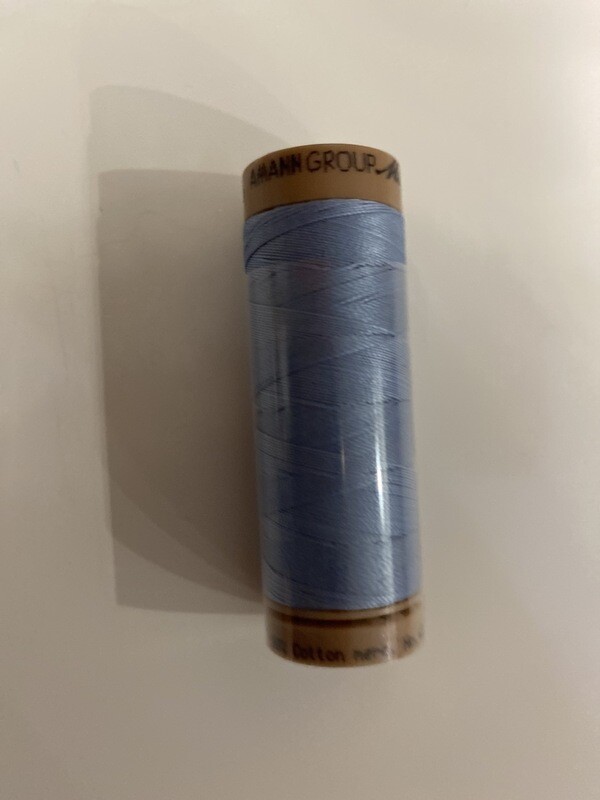 Silk Finish Cotton Licht Denim
