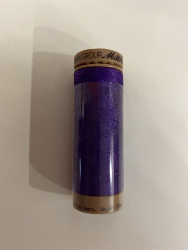 Silk Finish Cotton Donkerder Paars