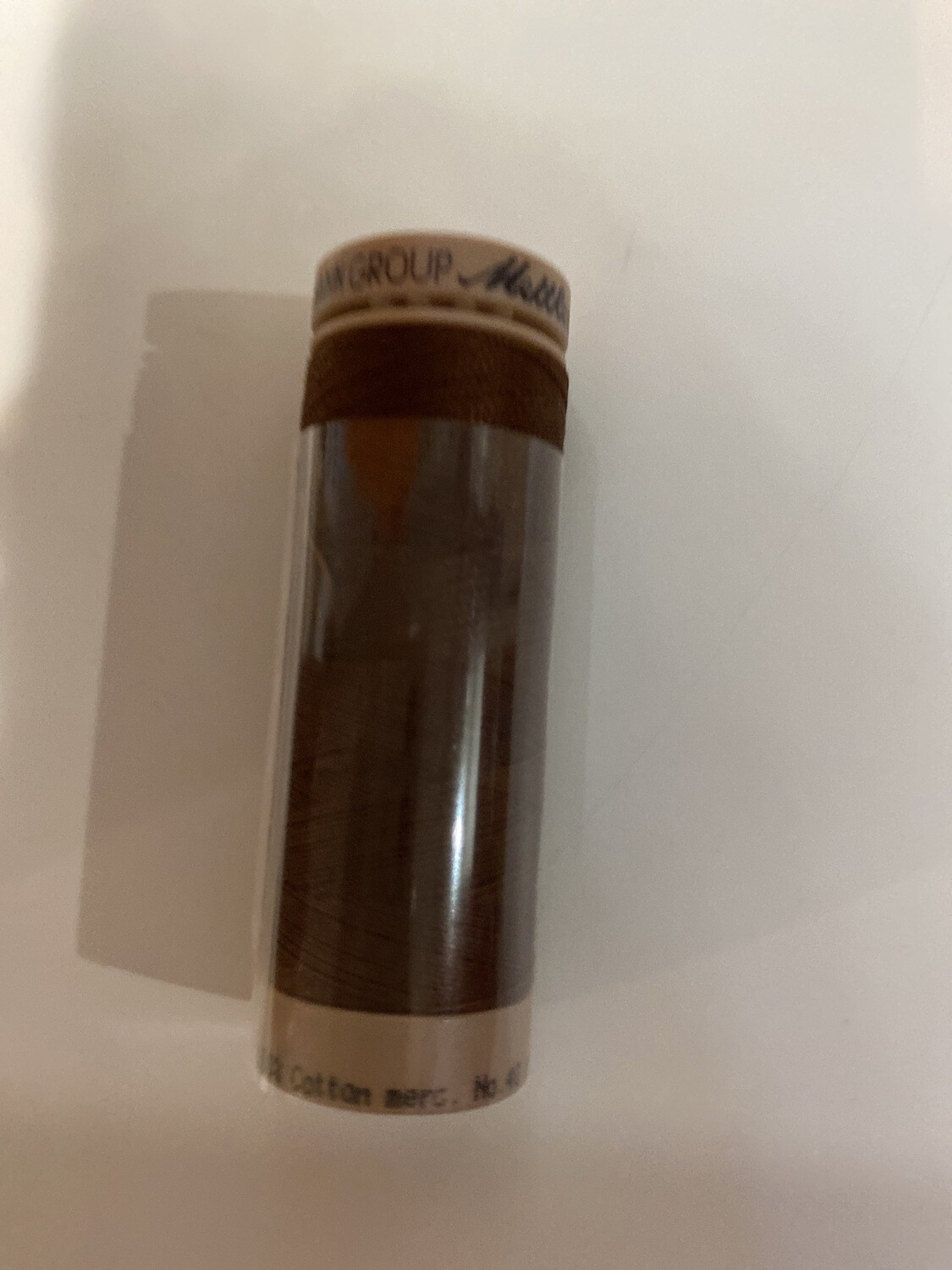 Silk Finish Cotton Donkerbruin