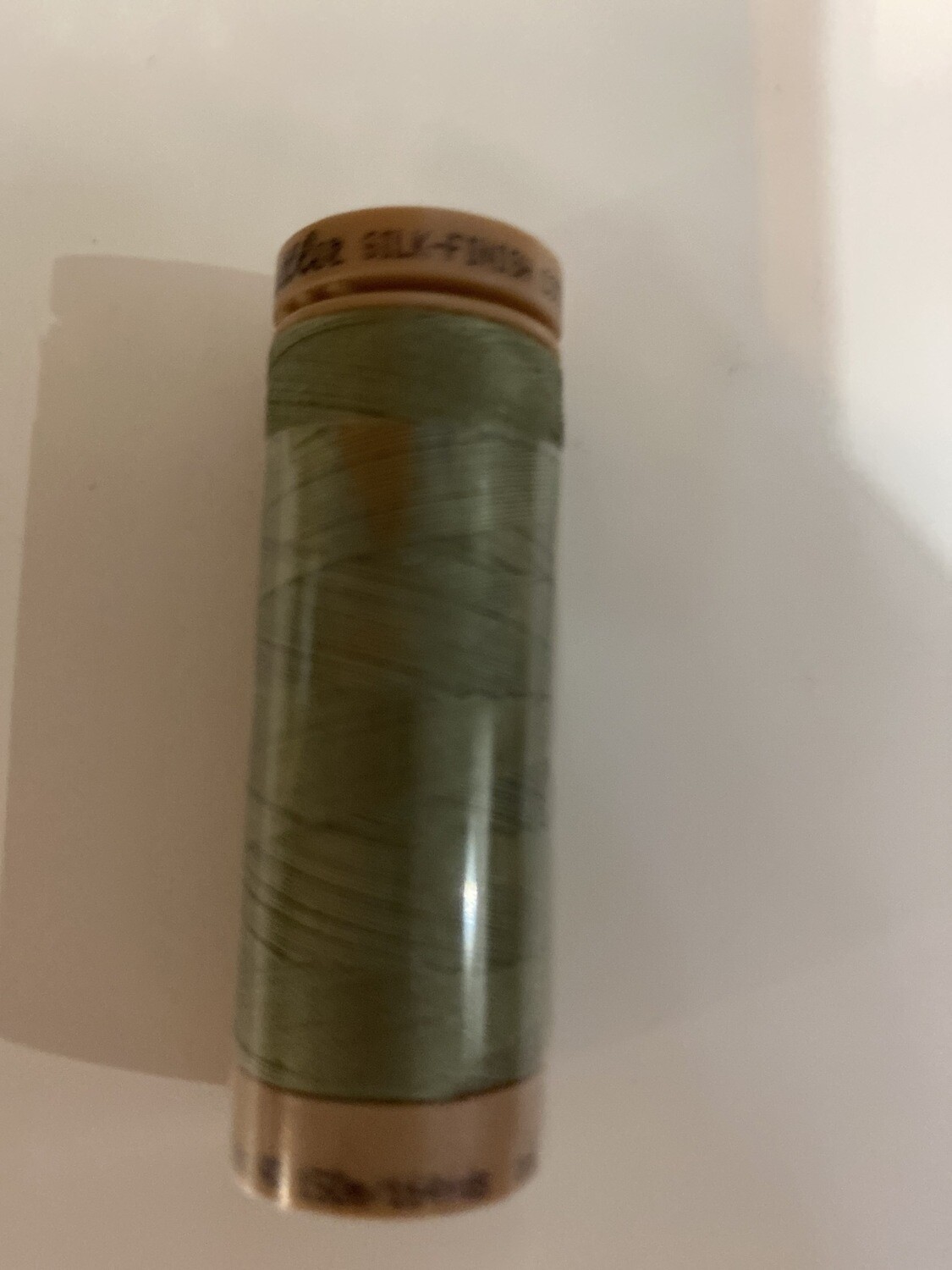 Silk Finish Cotton Licht Olijfgroen