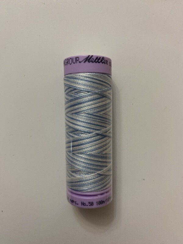 Decoratief Naaien Blauw/wit
