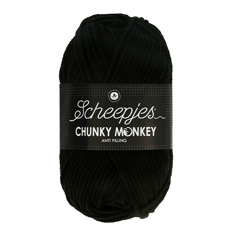 1002 CHUNKY MONKEY  BLACK  scheepjes