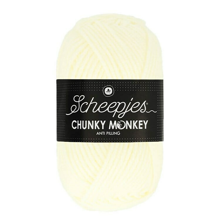 1005 CHUNKY MONKEY  CREAM scheepjes