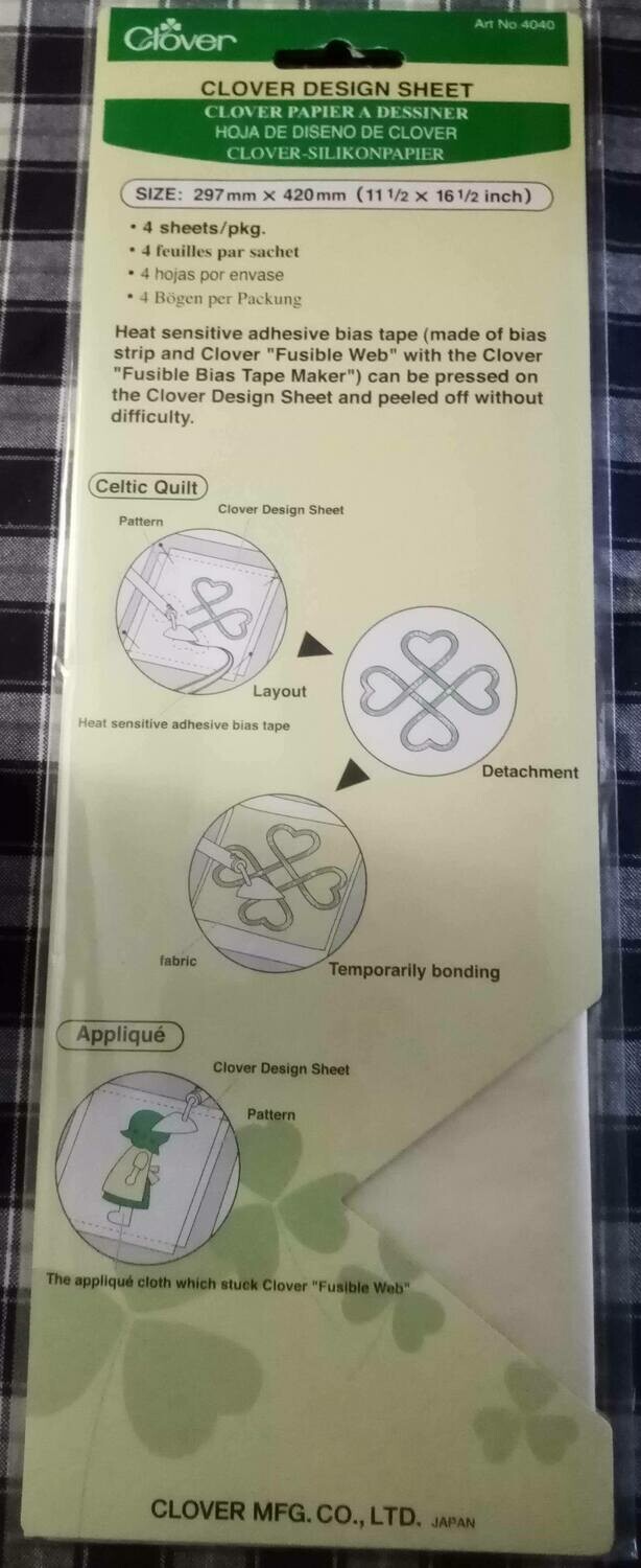 clover silikonpapier 4040