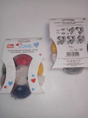 prym love collectie mini snaps 72 st 9mm