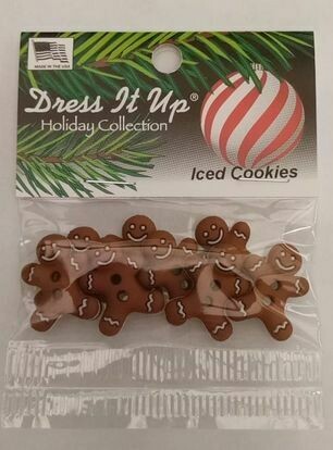 dress it up knopen iced cookies