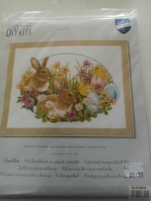 vervaco kruissteek konijnen