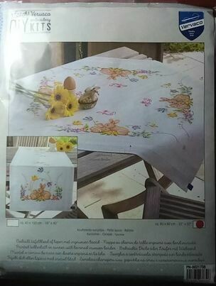 tafeldoek vervaco kruissteek lente