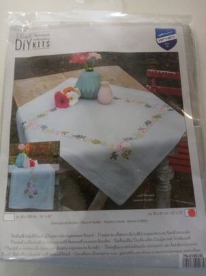 pn-0169745 voorgedrukte borduur tafeldoek Vervaco