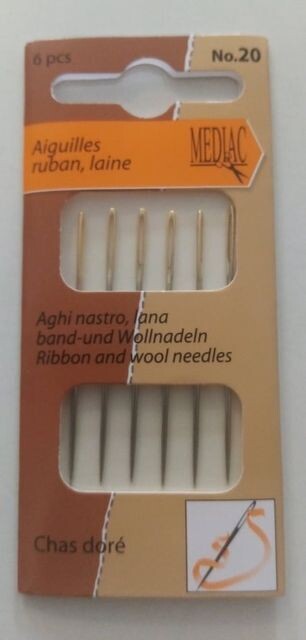 dikte 18/22 borduurnaald met punt