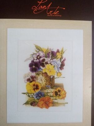 Lanarte pot met viooltjes