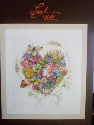 Lanarte  bloemenhartje