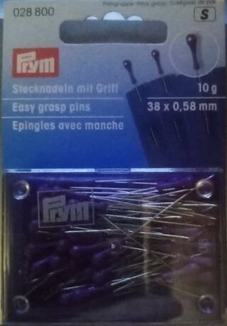 kopspelden met gemakkelijke grip 38x0.58mm