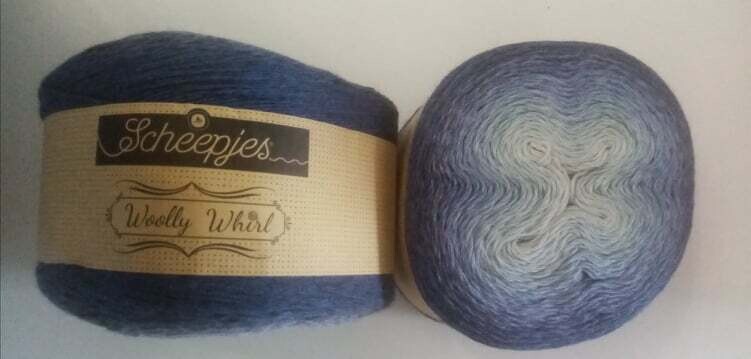 477 woolly whirl scheepjes kleur bubble gum centre