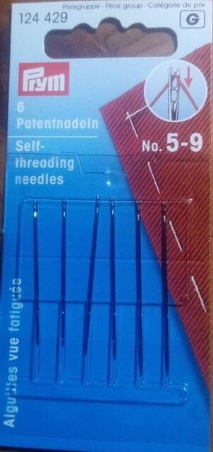 blinde naald prym =heel praktische naald =makkelijk vademen!!