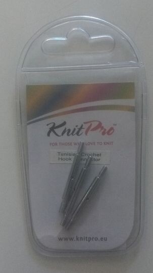 10517 tubisch crochet hook connector  knit pro=met schroefdraad!!!