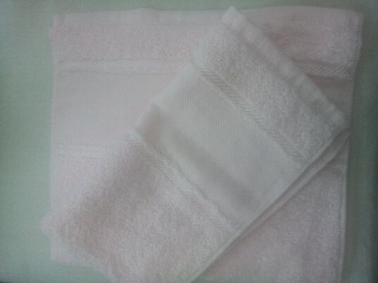 roos gastendoekje met aidaboord van SOFTLINE voor kruissteek