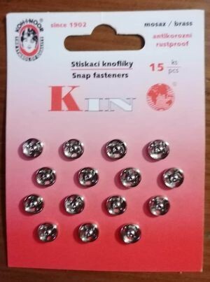 zilver naaidrukknopen 7mm