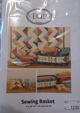 sewing basket EQP patroon 15x25x10cm