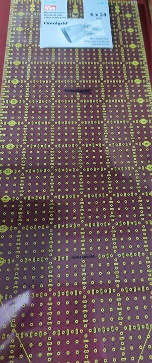 6x24inch patchworklat  OMNIGRID PRYM