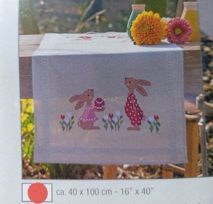 pn-0190938 loper 40x100cm vervaco =pasen
voorgedrukt kruissteek pakket met draad