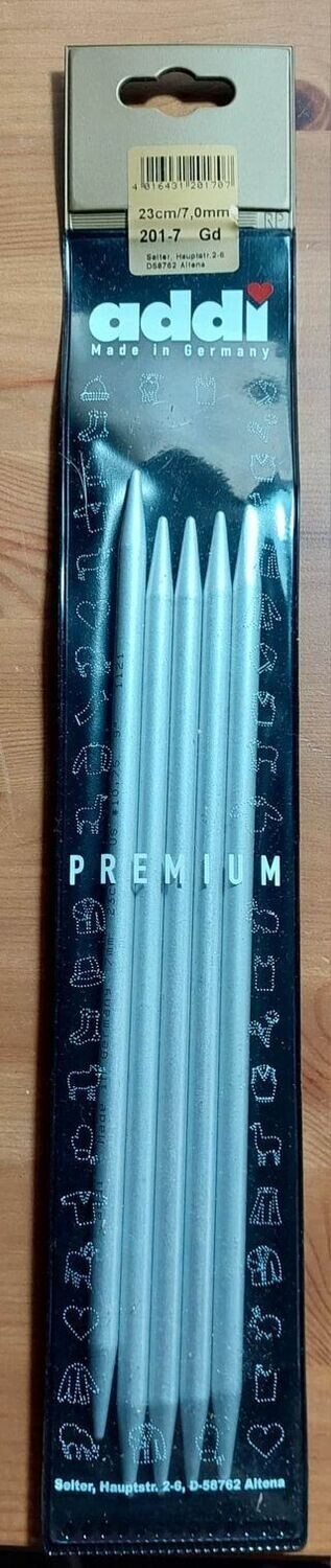 DIKTE 7 ADDI KOUSENNAALDEN SET VAN 5 STUKS LENGTE 23CM