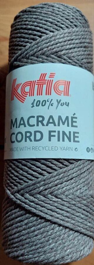 204 macramé cord fine katia