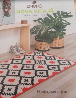 dmc nova vita 4  boek met haak en macramé patronen