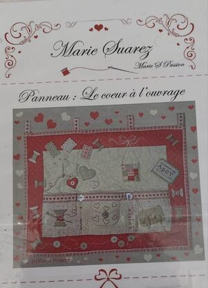 patroon LE COEUR A I&#39;OUVRAGE 
van Marie Suarez