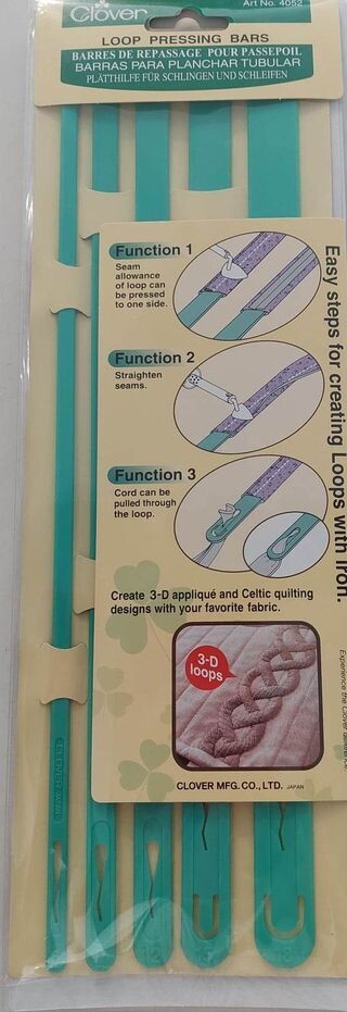 loop pressing bar  CLOVER 6mm/9mm/12mm/15mm/18mm