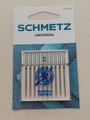 schmetz universeel naald 80/12     10 naalden/pakje
