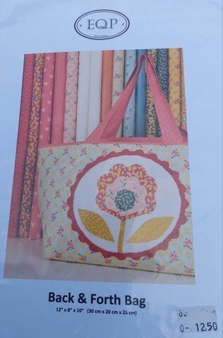 back&amp;forth bag patchwork patroon van EQP
30X20X25CM
