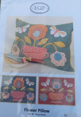 flower pillow patchworkpatroon van EQP
70X50CM