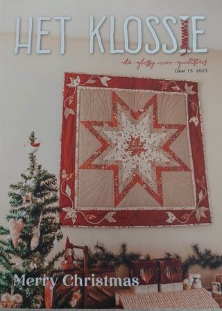 klossie 13 patchwork boek NL
 merry christmas