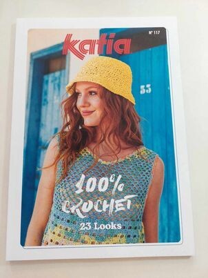 100% crochet katia= haakpatronen boek nr 117
