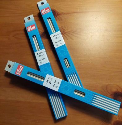 dikte 3.5 20 cm breinaald sokken stel van 5 st